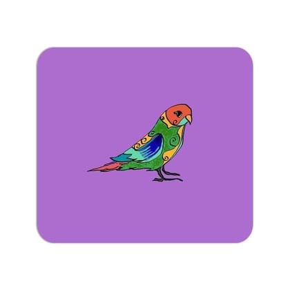 Pretty Jandaya Parakeet Mouse Pad