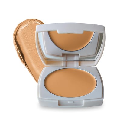 FLiCKA The Base Story Cream Foundation for Face Makeup 8.5gm | Medium to High Coverage | Waterproof & Long Lasting | Smooth & Matte Finish with SPF | All Skin Types | 04 Walnut