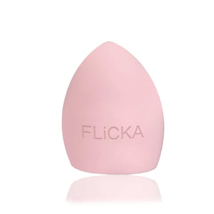 FLiCKA Beauty Blender With Case| Easy To Clean, Maintain & Store| Latex-Free Blender| Suitable for Sensitive Skin With Case For Women