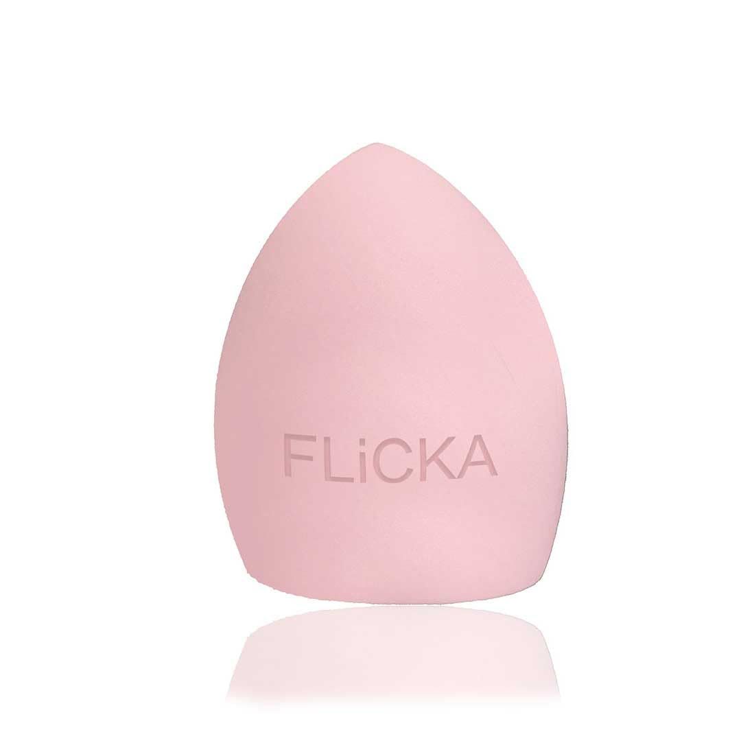 FLiCKA Beauty Blender With Case| Easy To Clean, Maintain & Store| Latex-Free Blender| Suitable for Sensitive Skin With Case For Women