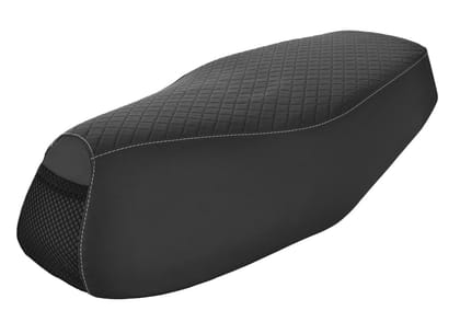 El Carbon Seat Cover for Destini 125 with Automotive-Grade Material and Easy Maintenance-99630ABS001S