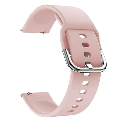 Exelent Watch Strap belt 19MM Strap for Compatible with Silicone Replacement Strap Belt (Pink, 19 mm)