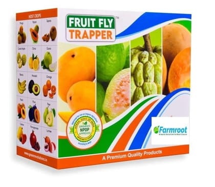 FARMROOT  Fruit Fly Trapper - A Premium Quality Product for Organic Farming    (pack of 10)