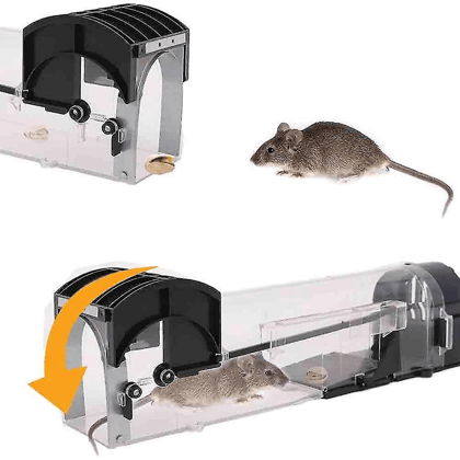 Rat Trap - Mouse Traps No Kill Catch and Release Washable and Reusable Best Mouse Rat Catcher Trap