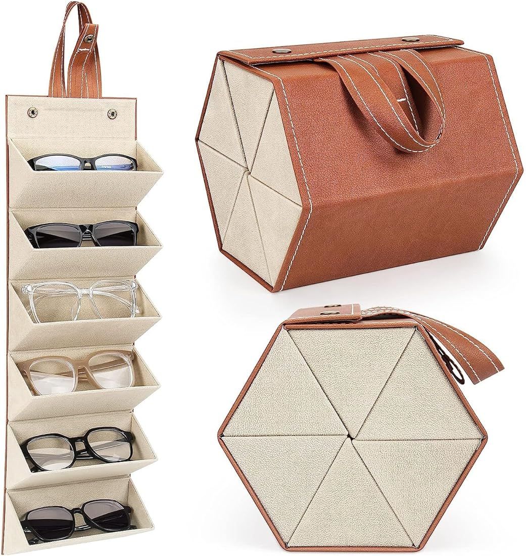 6 SLOTS SUNGLASSES ORGANIZER BOX