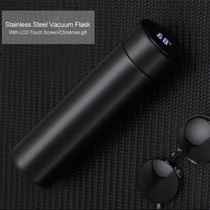 Smart Vacuum Insulated Water Bottle with LED Temperature Display