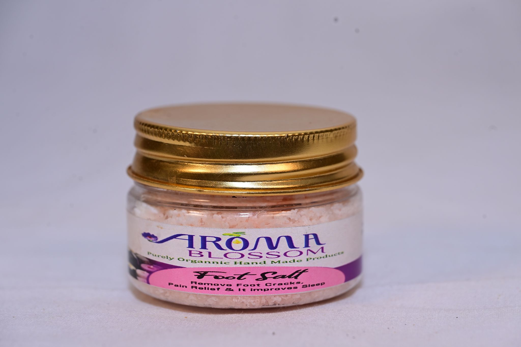 A foot salt product that is purely organic and hand made.