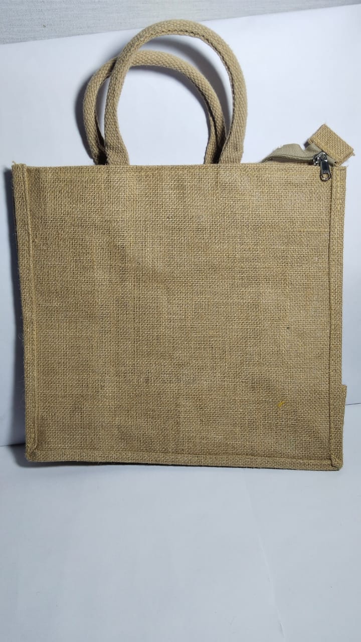 Natural Jute Tote Bag