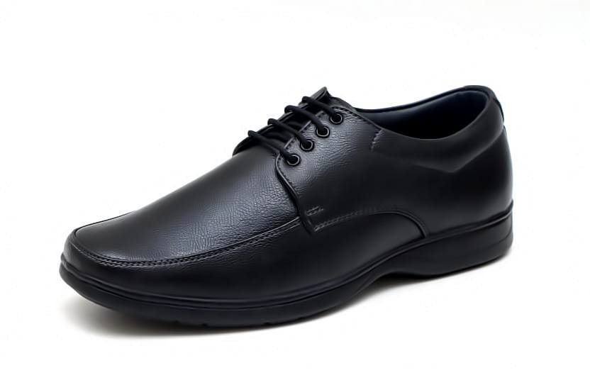 WUGO::Latest Trendy Men Formal Shoes|Black Derby Shoes|Office Shoes For Men's & Boys (Free Home Delivery)