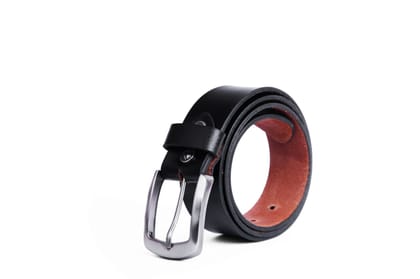 Newhide Black Leather 40 mm Casual Designer Belt ONBCSBX3890