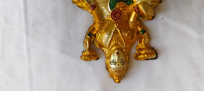 Antique Gold-Plated Lakshmi Statue