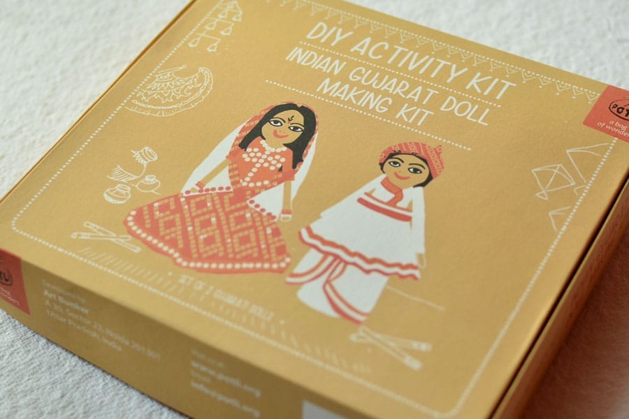 DIY Indian Doll making Kit Gujarat