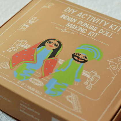 DIY Indian Doll making kit Punjab