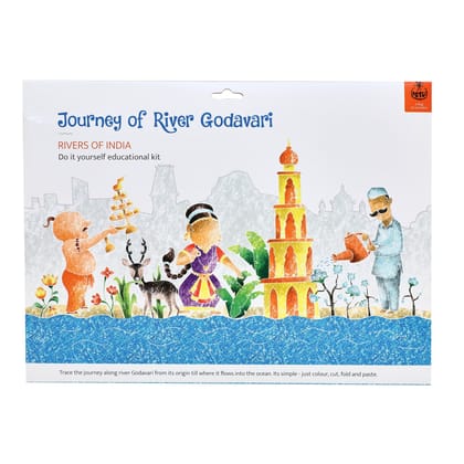 DIY Colouring kit  Journey of River Godavari