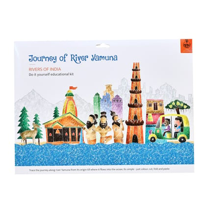 DIY Colouring kit  Journey of River Yamuna