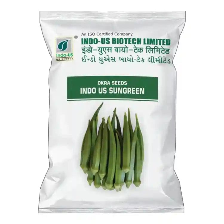 Indo US-Sungreen F1 Hybrid Okra Seeds