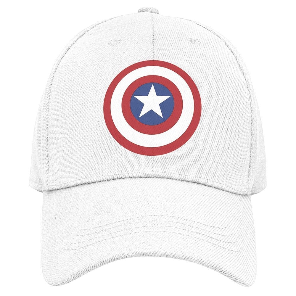 Cotton Baseball Caps-Captain America Icon Design-1-By EqualLife -EL9170002