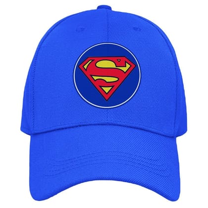 Cotton Baseball Caps-Superman Icon Design-1-By EqualLife -EL9170006