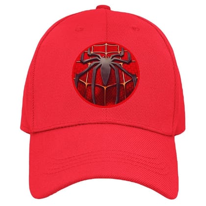 Cotton Baseball Caps-Spiderman Icon Design-2-By EqualLife -EL9170007