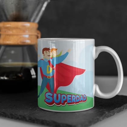 Designer Ceramic Mug-Superdad Design-02-By EqualLife -EL7222118