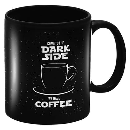 Designer Ceramic Mug-Star Wars Coffee Design-By EqualLife -EL7222132 - Black