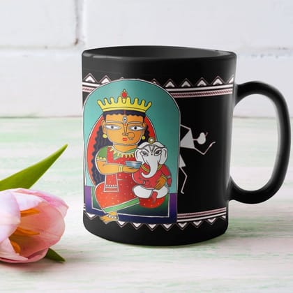 Designer Ceramic Mug-Jamin Roy Painting Design-01-By EqualLife -EL7222114