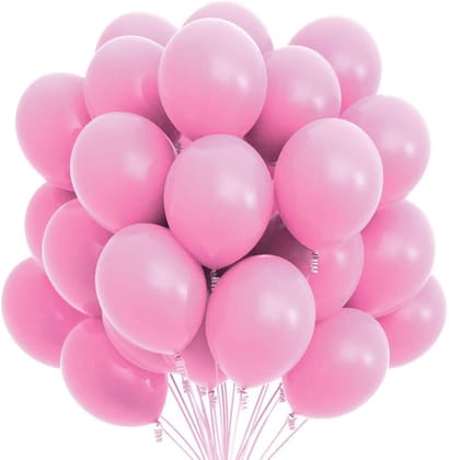 Wanna Party 8" Pink Latex Balloon - 20ct