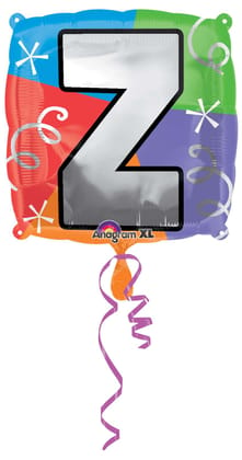 Wanna Party 18" LETTER Z QUAD BALLOON