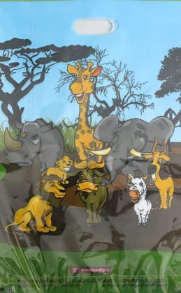 Wanna Party Jungle Animal Loot Bags - 10CT