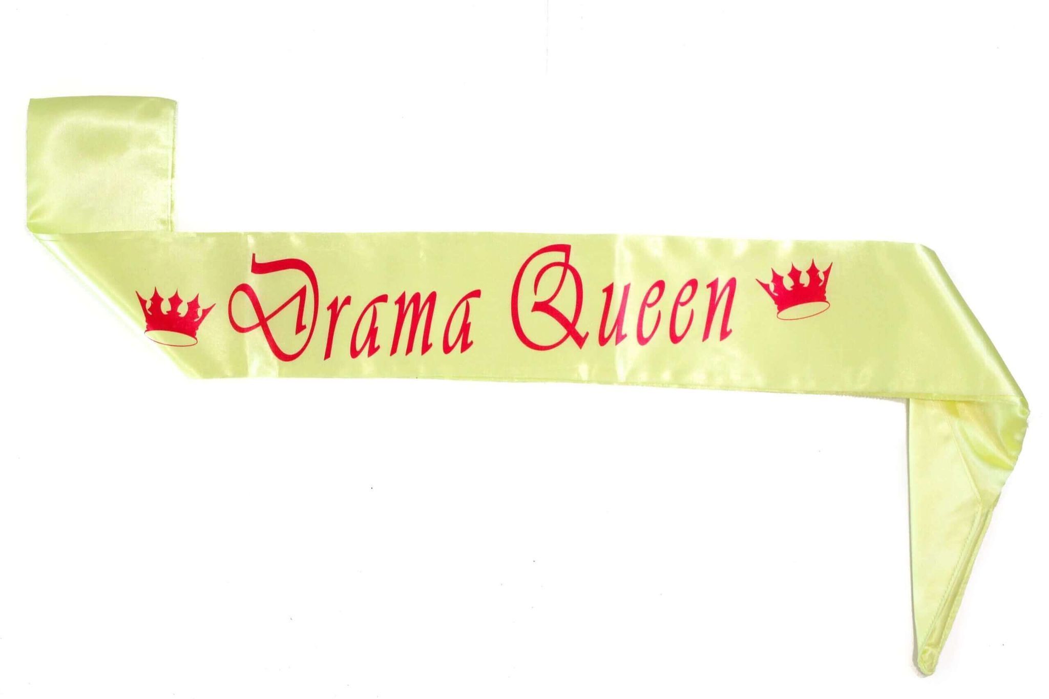 Wanna Party Drama Queen Sash