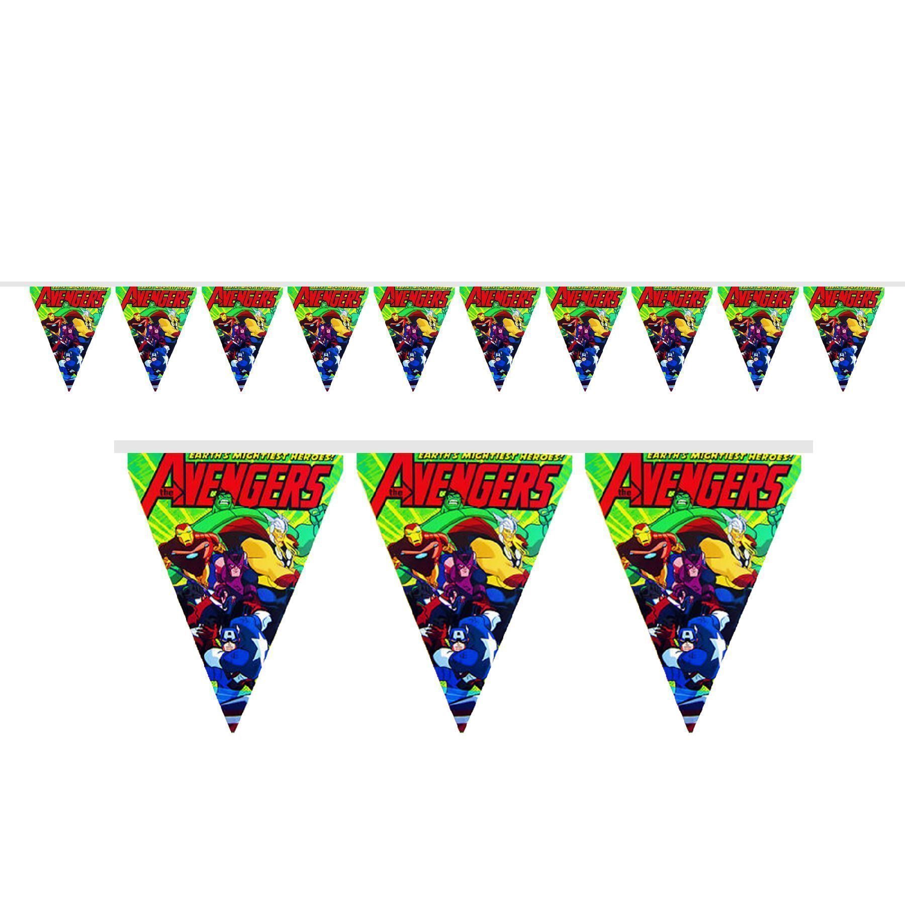 Wanna Party Avengers Buntings - Over 9 FT