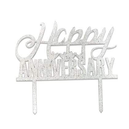 Wanna Party HaPPy Anniversary Cake ToPPer