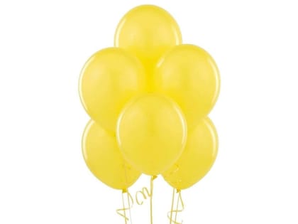 Wanna Party 12" Pastel Yellow Balloon