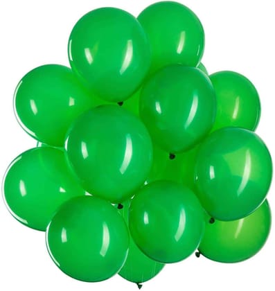 Wanna Party 8" Green Latex Balloon - 20ct