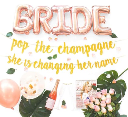 Wanna Party PoP The ChamPagne BRIDE Banner