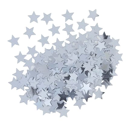 Wanna Party Silver Star Confetti