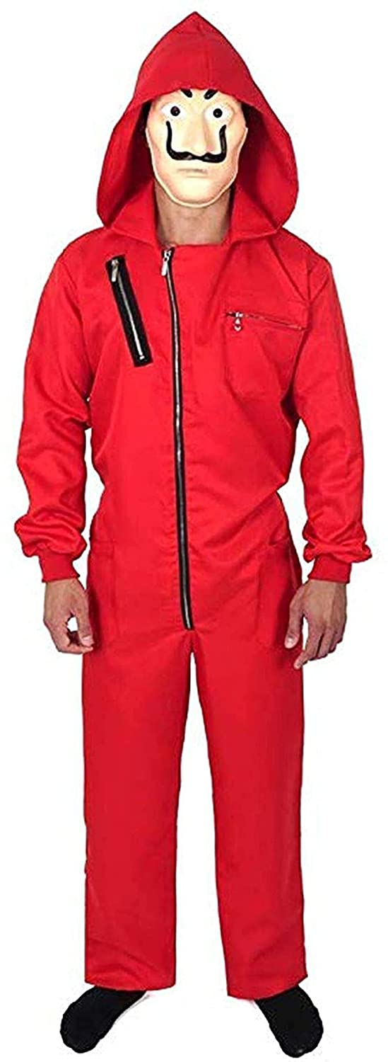 Wanna Party La Casa Da PaPel Money Heist Adult Costume