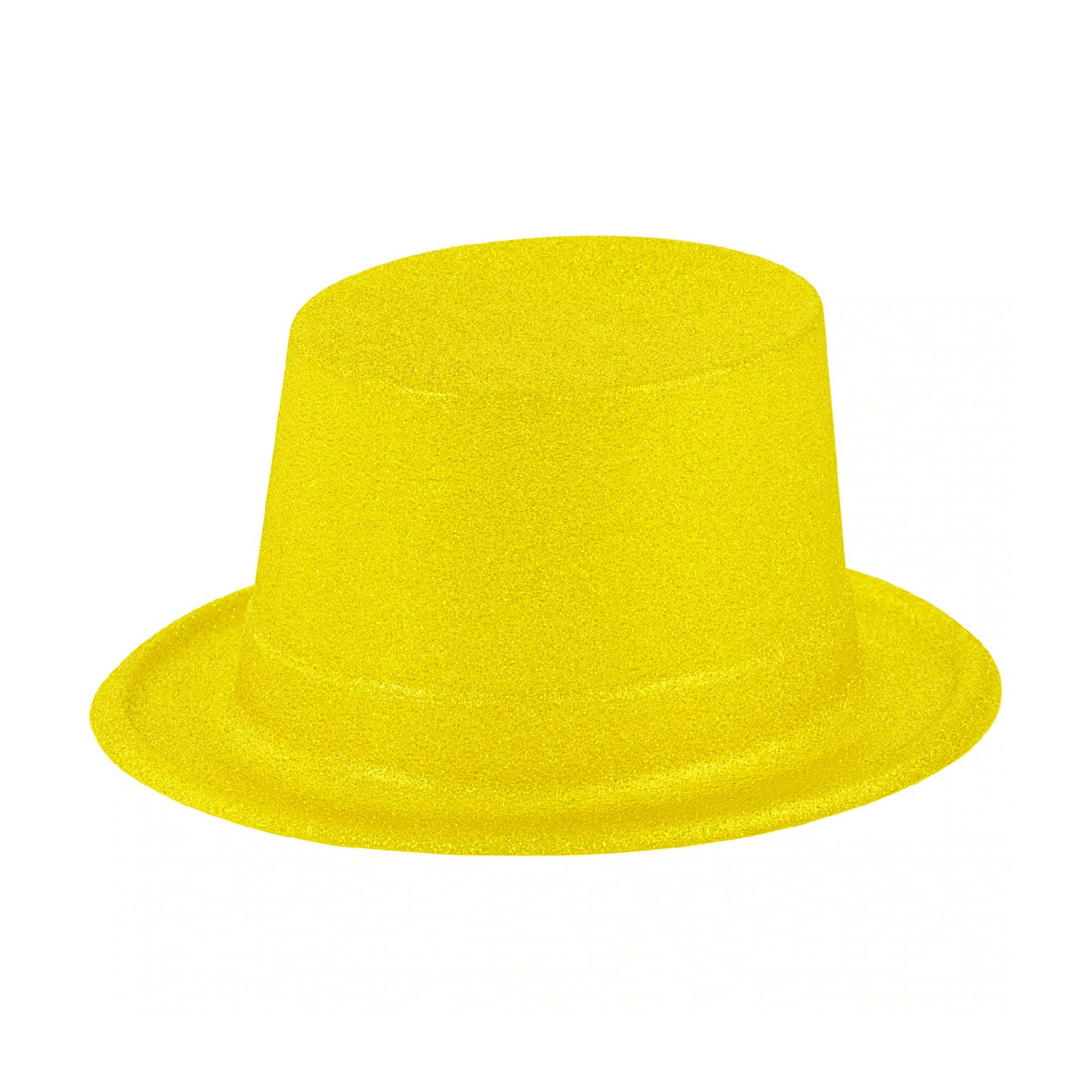 Wanna Party Neon Yellow Glitter Hat