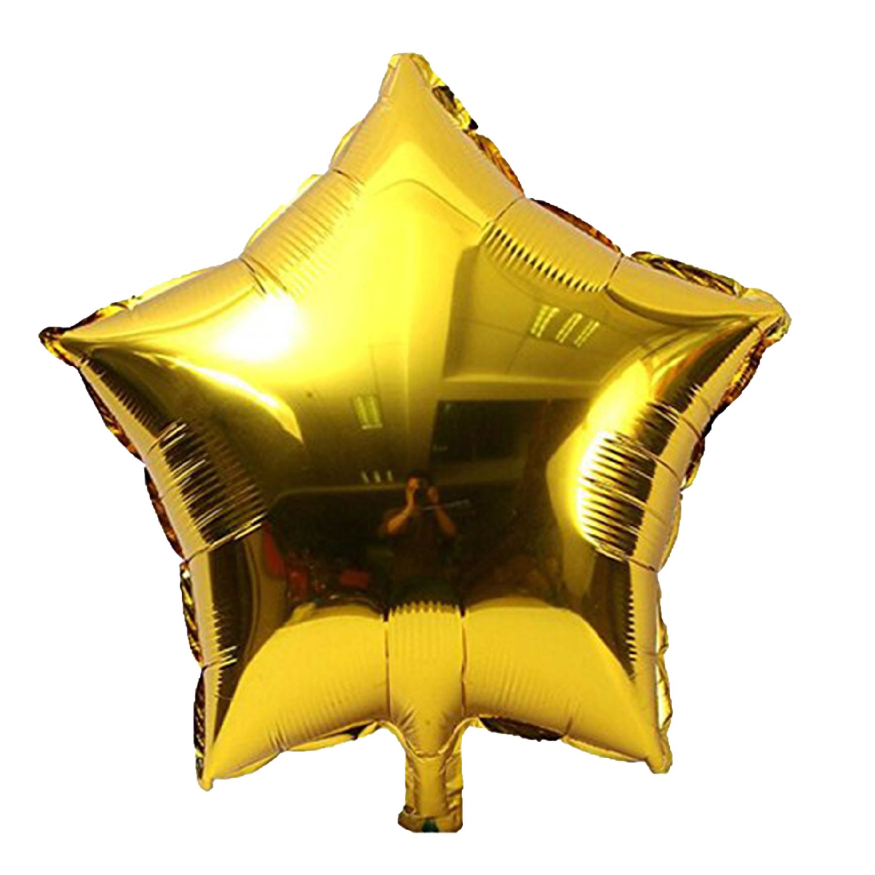 Wanna Party Gold Star Foil Balloon 32"