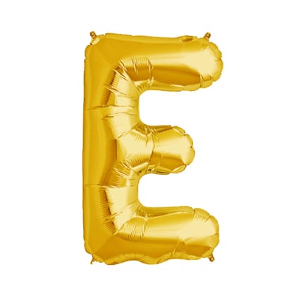 Wanna Party 16" Letter E Golden Balloon