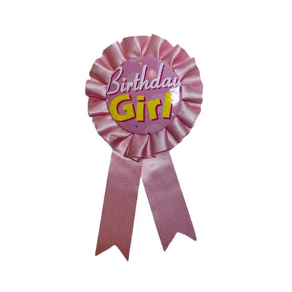 Wanna Party Award Ribbon Birthday Girl