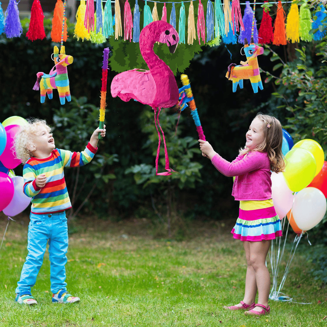 Wanna Party Pink Flamingo ShaPed Pinata