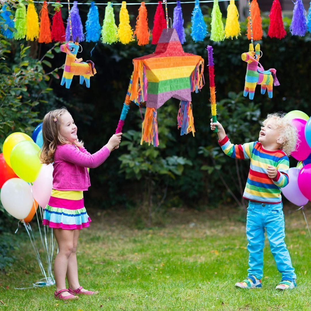 Wanna Party Rainbow ShaPed Pinata