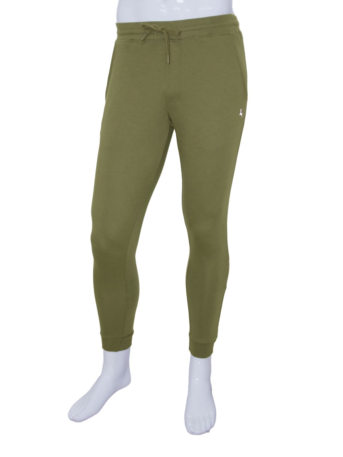 Men's Green Enzyme Finish Joggers