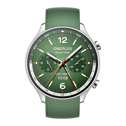 OnePlus Watch 2R with Wear OS 4 by Google, 1.43’’ AMOLED Display [Forest Green]