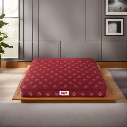 Usha Shriram Resteria Golden Fibre Tech. 6 inch King Coir Mattress  (L x W: 72 inch x 72 inch)