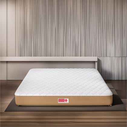 Usha Shriram Aero Cool Gel with posture Control Tech 10 inch King Memory Foam Mattress  (L x W: 72 inch x 72 inch)