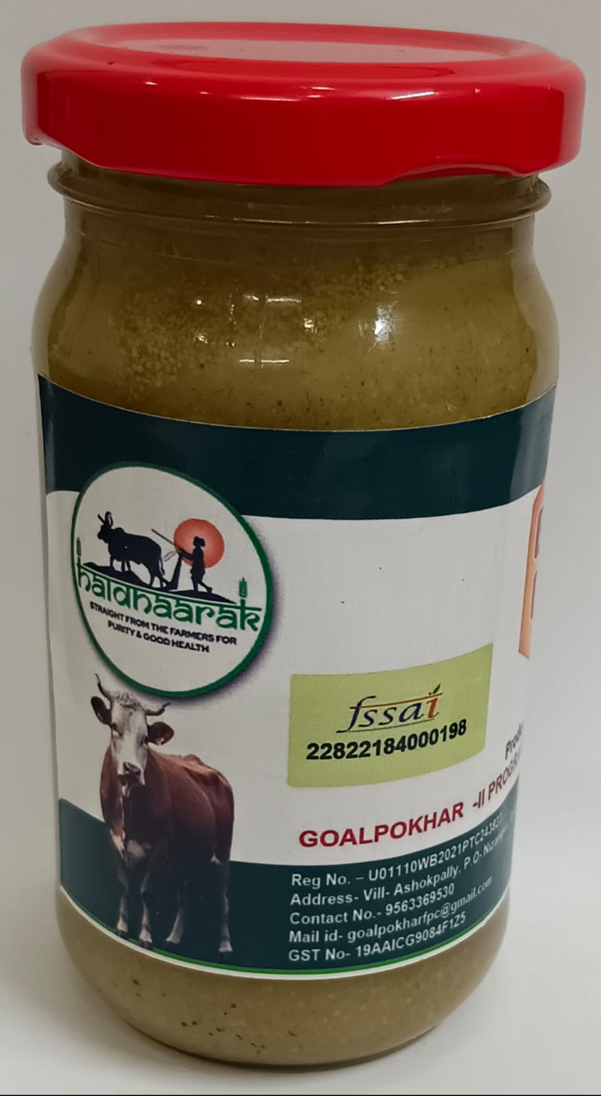 Organic Cow Ghee - 250ml | Pure Desi Ghee