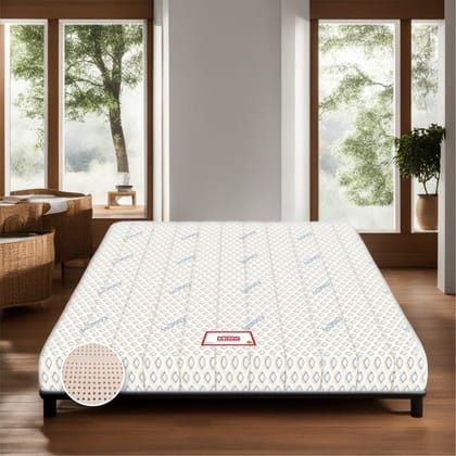 COIRFIT BIOLIFE 7-Zone LATEX with Talalay Tech 5 inch King Latex Foam Mattress (L x W: 72 inch x 72 inch)