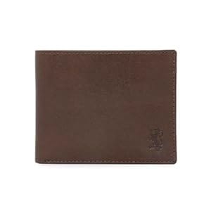  Brown Leather Bifold Wallet for Men with RFID Blocking Technology